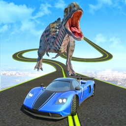 Dinosaur Car Chase