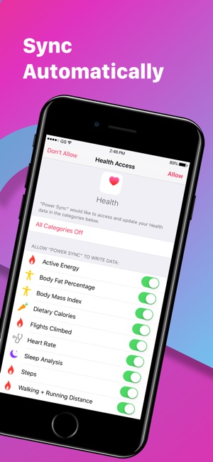 sync fitbit sleep to apple health