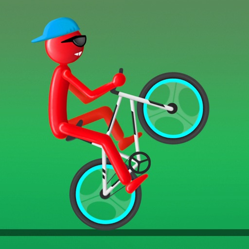Stickman Bike Wheelie iOS App
