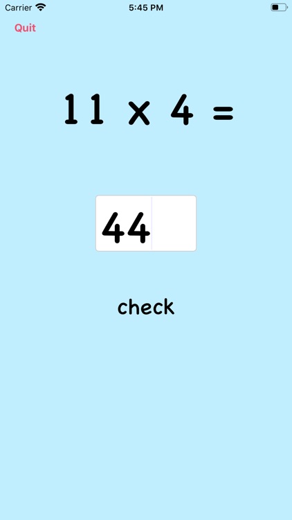 E's Times Tables