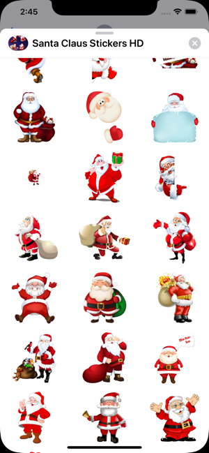 Santa Claus Stickers HD(圖3)-速報App