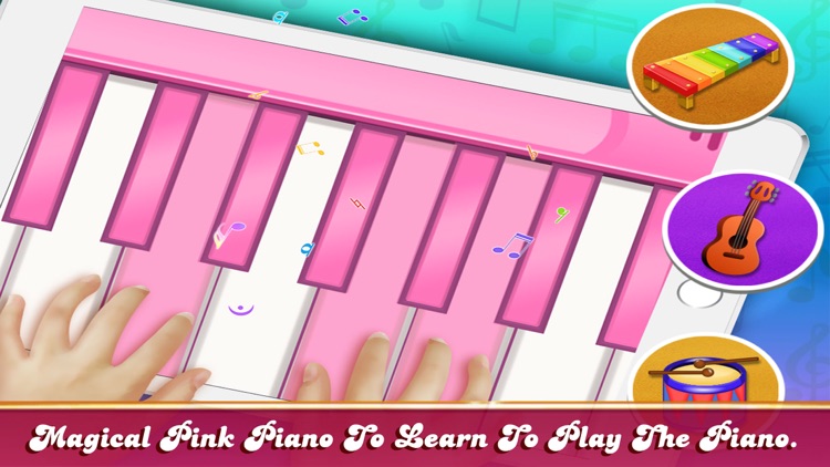 Girly Pink Piano Simulator screenshot-6