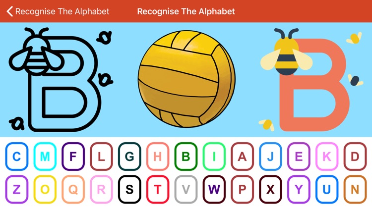 Recognise The Alphabet