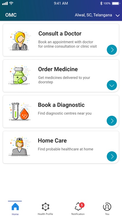 Digi Healthcare -Patient app