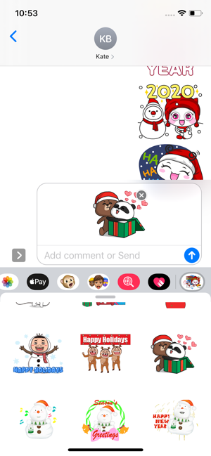 Animated Christmas Stickers 20(圖1)-速報App