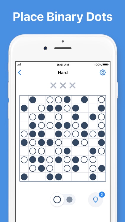 Binary Dots - Logic Puzzles