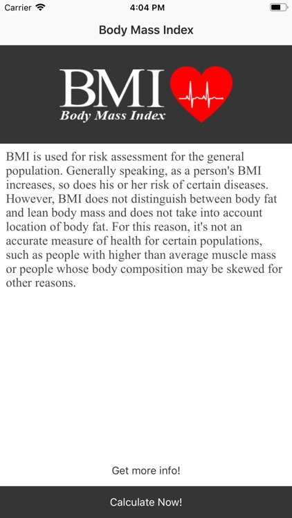 BMI Calculator?