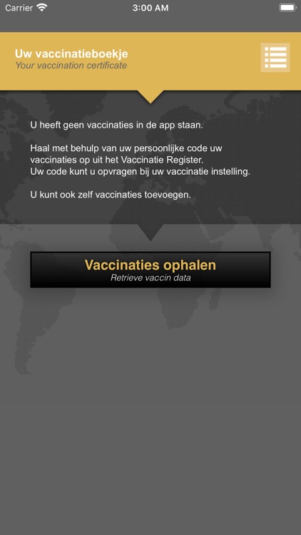Vaccinatie Register