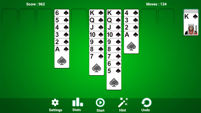 Spider Solitaire Classic fun