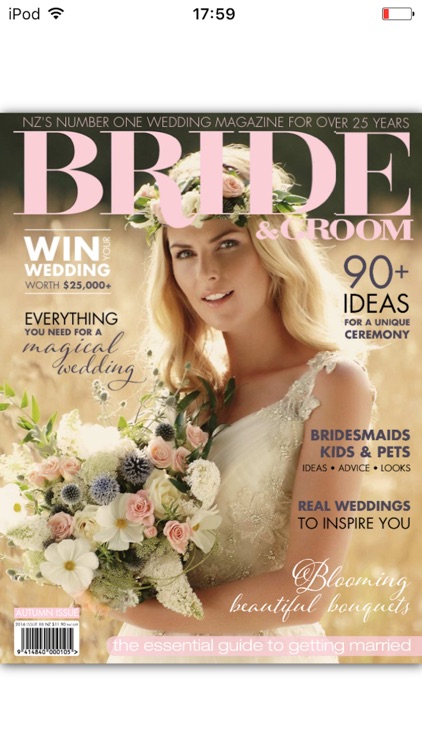 Bride and Groom magazine