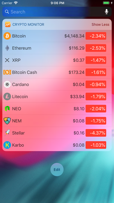 Crypto monitor screenshot 3