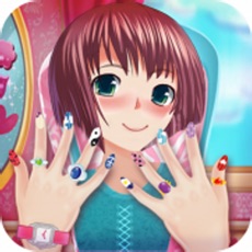 Activities of Anime Girl Nail Salon Game