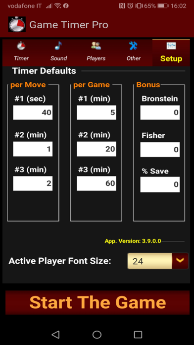Game Timer Pro screenshot 4