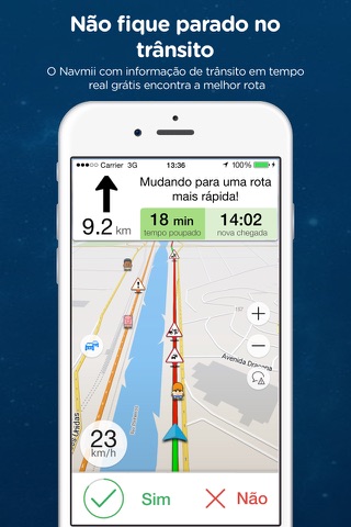 Navmii Offline GPS Brazil screenshot 2