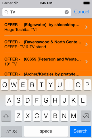 iFreeCycle screenshot 2