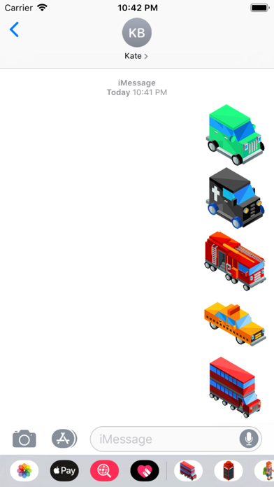 Transportation Pack Stickers Screenshot 2