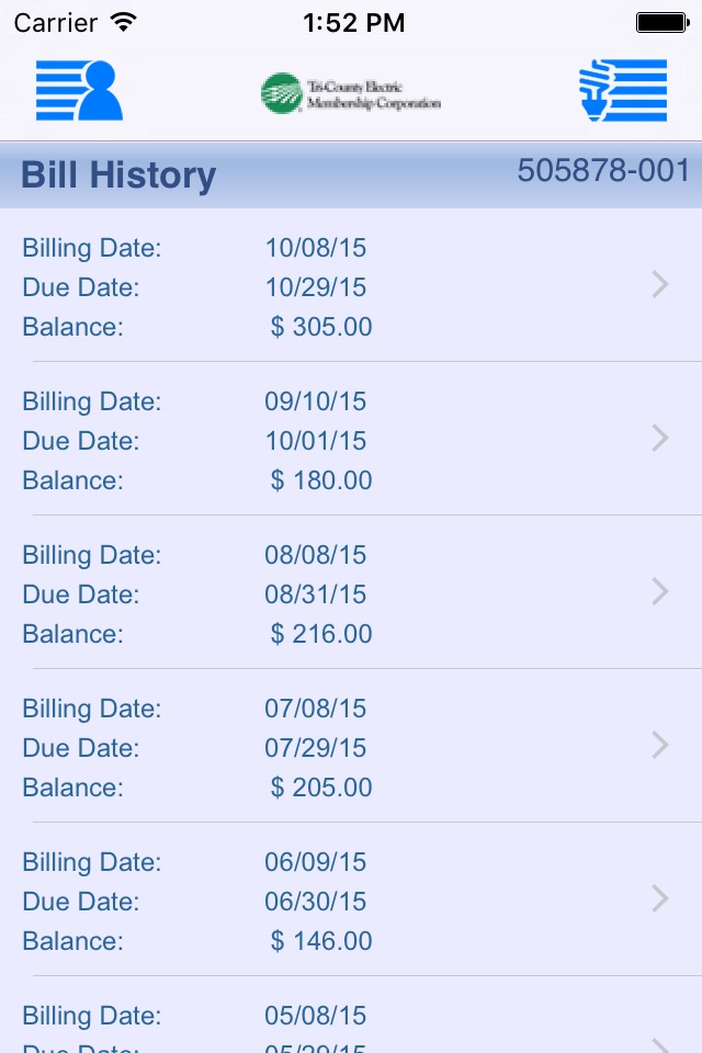 Tri-County EMC screenshot 4