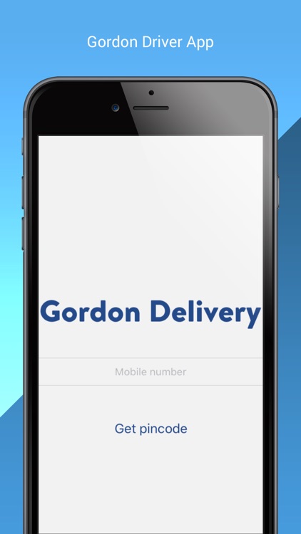 Gordon Driver App