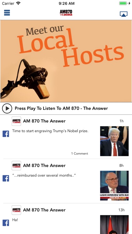 AM 870 The Answer