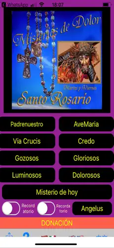Captura de Pantalla 7 Rezar - Oraciones basicas iphone
