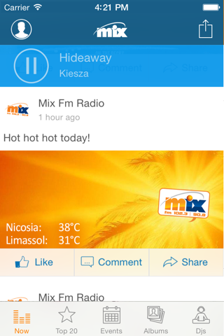 Mix FM Radio Cyprus screenshot 2