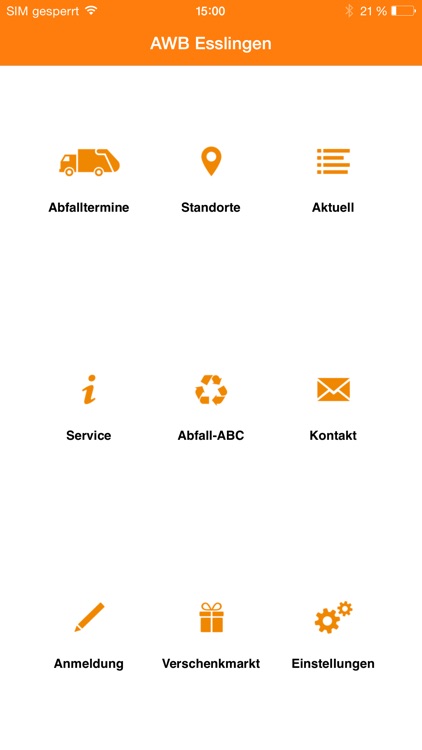 Abfall-App AWB Esslingen
