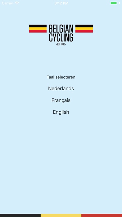 Belgian Cycling app
