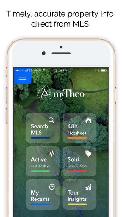 How to cancel & delete myTheo: Real Estate by Theo from iphone & ipad 1