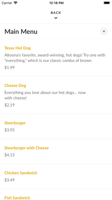 Texas Hot Dogs screenshot 3