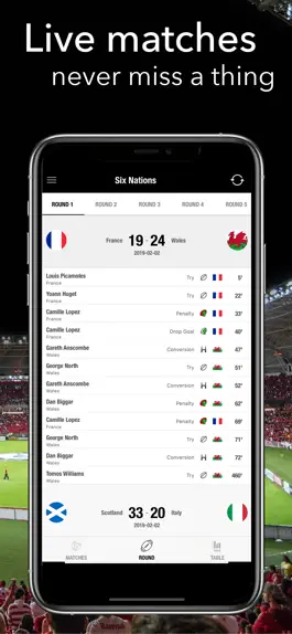 Game screenshot Rugby Results for Six Nations mod apk