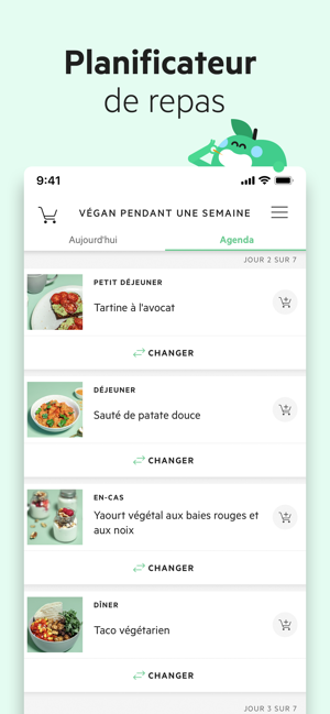 le menu du régime danemark