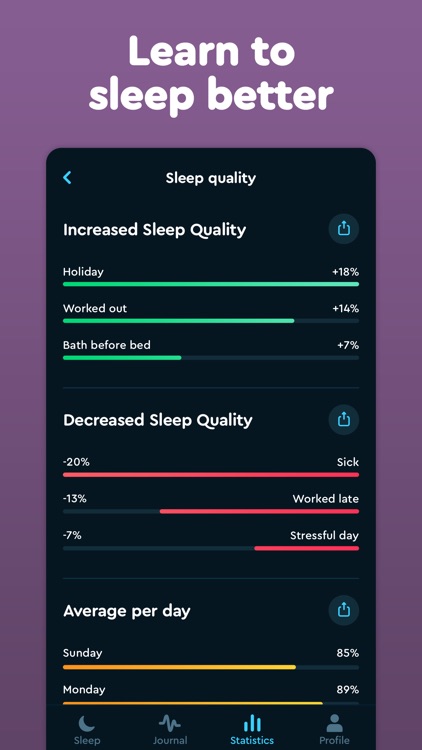 Sleep Cycle: smart alarm clock screenshot-5