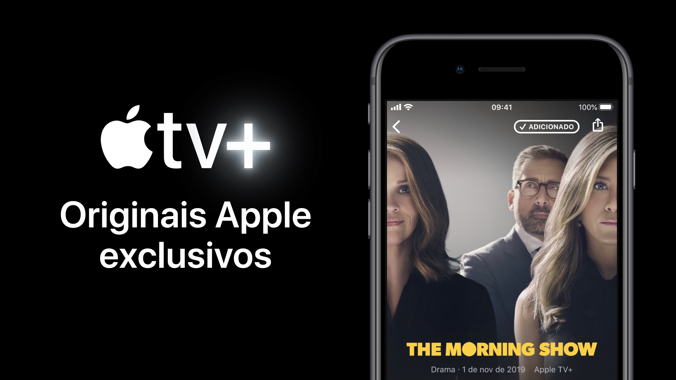Screenshot do app Apple TV
