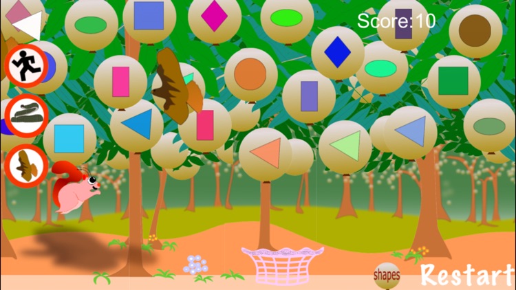 Squirrel Letter Number Shape screenshot-0