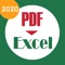 Convert PDF to Excel (Convert PDF to XLS and XLSX) quickly and editable