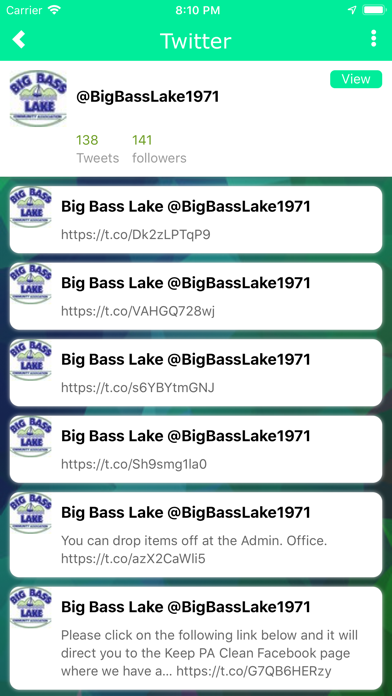 How to cancel & delete BIG BASS LAKE COMMUNITY ASSOC. from iphone & ipad 3