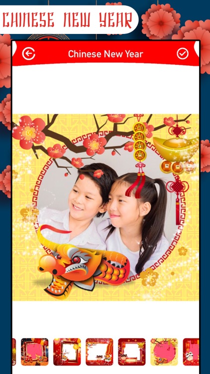 Chinese New Year Frame&Sticker