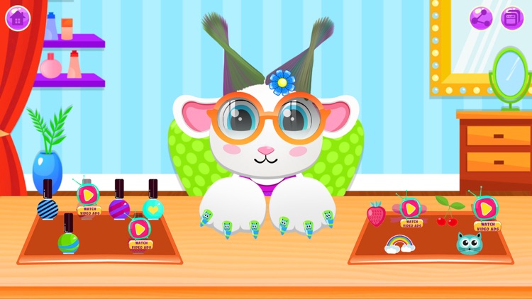 Cute Animal Pet Hairstyle Spa screenshot-3