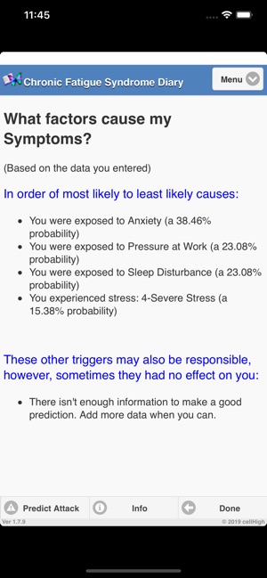 Chronic Fatigue Syndrome Diary(圖4)-速報App