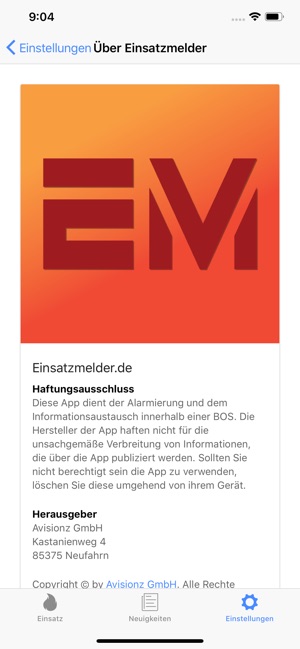 Einsatzmelder.de(圖6)-速報App