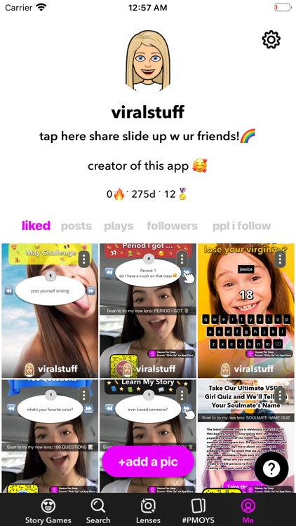 Slide Up - Lenses & Fun Games! screenshot-6