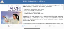 Game screenshot Tai Chi for Beginners 48 Form apk