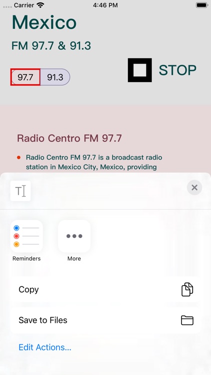 Mexico FM 97.7 & 91.3 screenshot-5