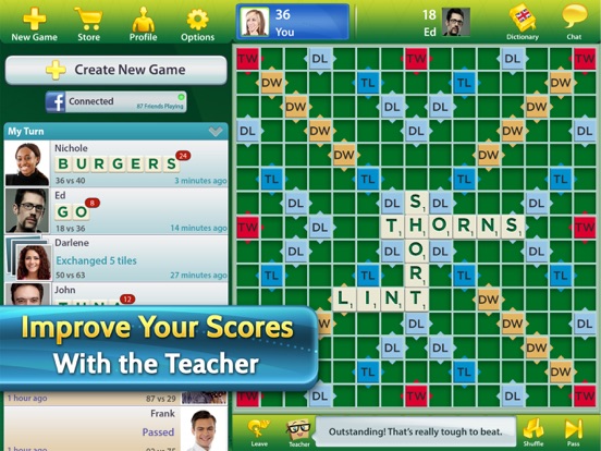 Скачать игру SCRABBLE™ Premium for iPad