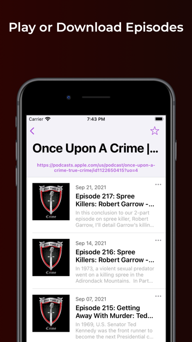 True Crime Podcast screenshot 4