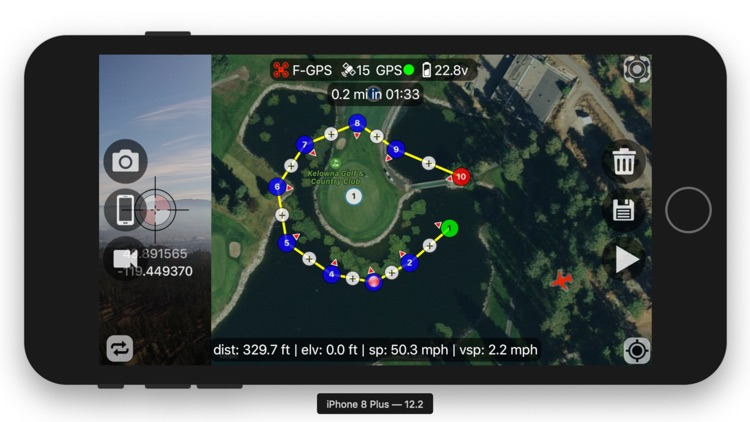 Flight Plan for DJI Drones