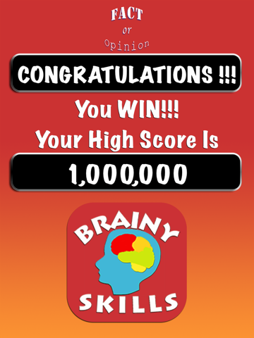Brainy Skills Fact or Opinion - náhled
