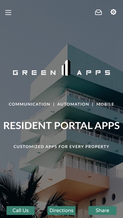 GreenApps Resident Portal App