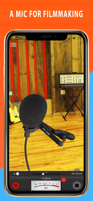 Captura de pantalla del modelador de micrófonos MicSwap Pro