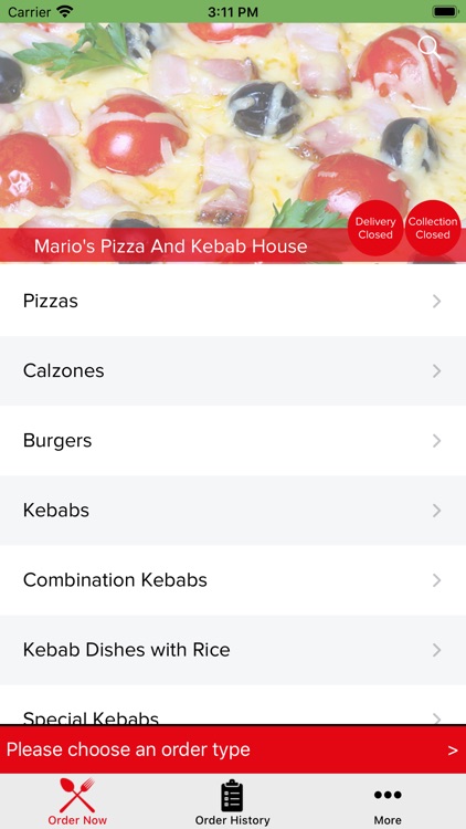 Marios Pizza And Kebab House